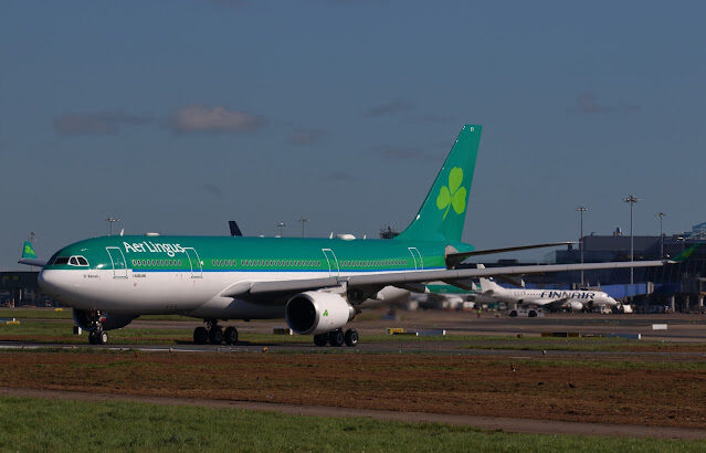 EI-GEY Airbus A330-202 Aer Lingus Ferried Ciudad Real to Nimes