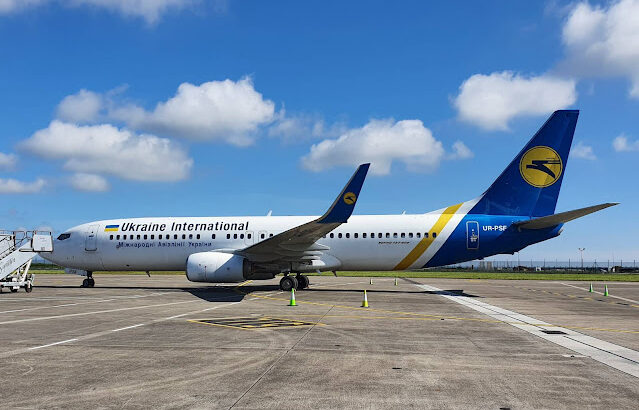 Ukraine International Airlines (UIA) operates football charter flights to Dublin and Ireland West