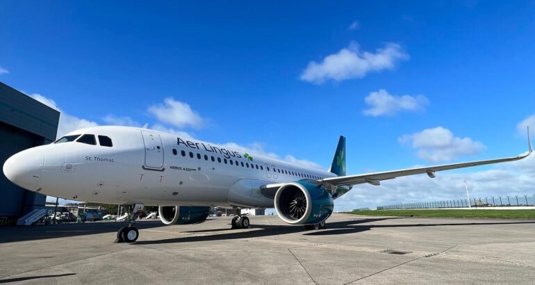 IAG delivers Aer Lingus two new Airbus A320neo aircraft