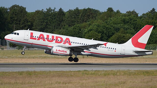 Lauda Europe withdraws second A320 from service