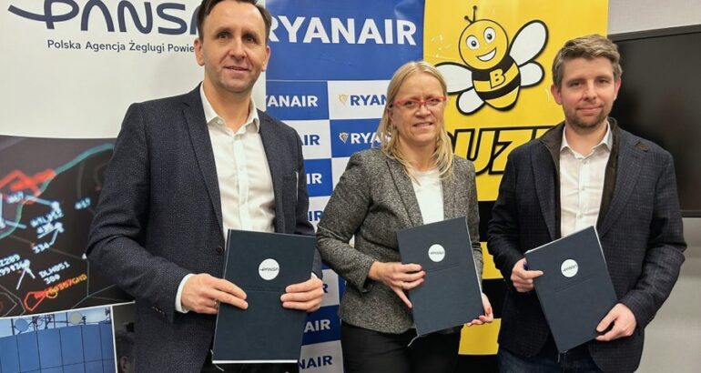 Polish ATC Agency PANSA and Ryanair Group announce collaboration