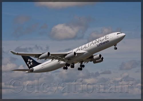 Lufthansa operates one-time Dublin Airbus A340-300 service