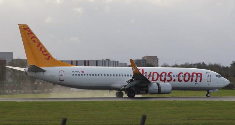 Pegasus Airlines operates one-time Dublin Boeing 737-800 service